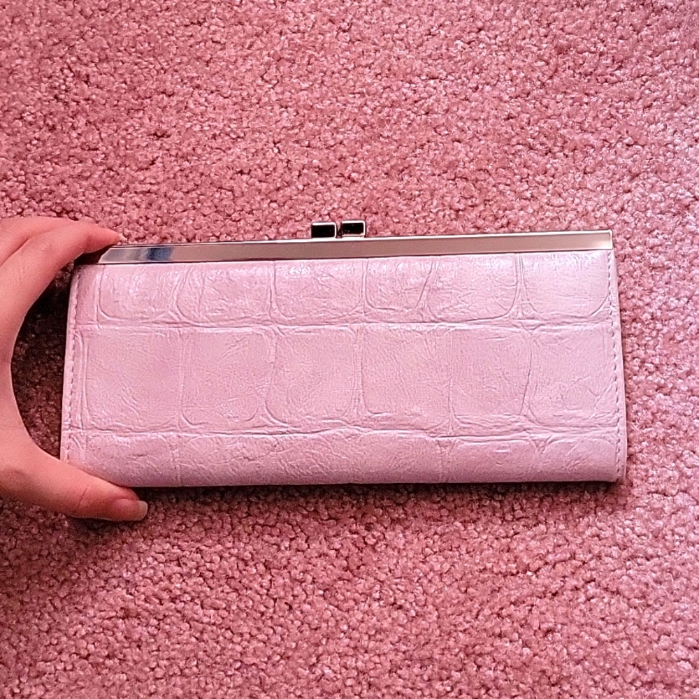 Pink Clutch Wallet